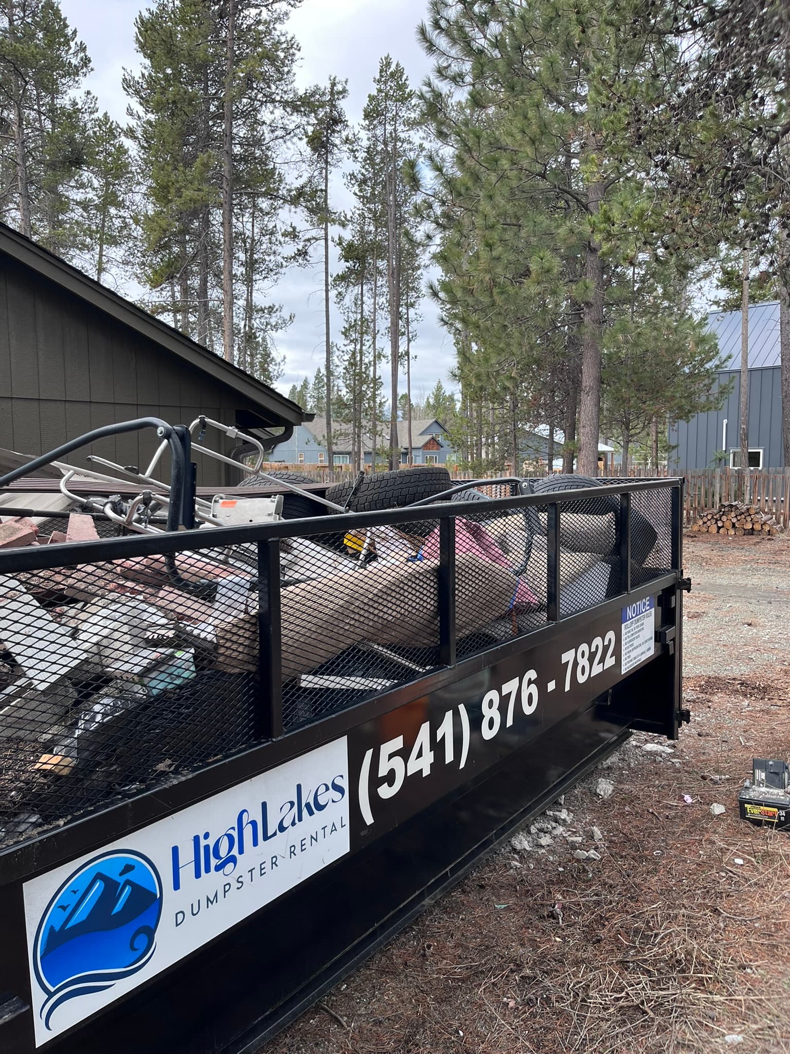 25 Yard Dumpster